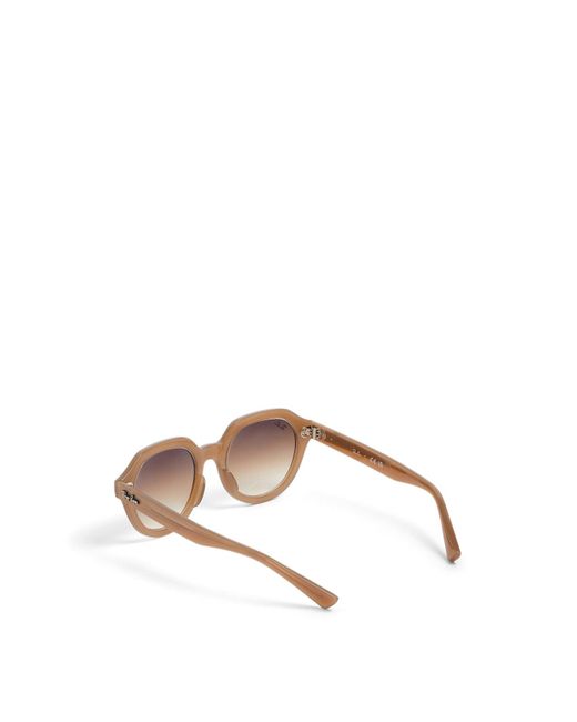 Ray-Ban Pink Women's Rb4399 Gina Polarised Round Acetate Sunglasses