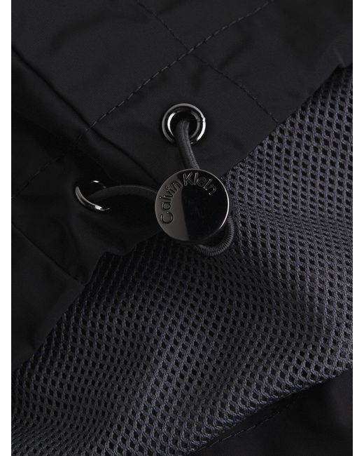Calvin Klein Black Hooded Windcheater Jacket for men