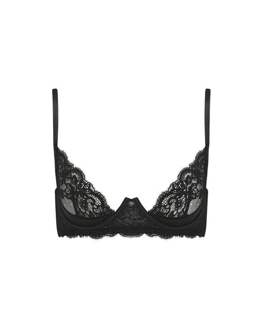 Coco De Mer Black Seraphine Plunge Bra