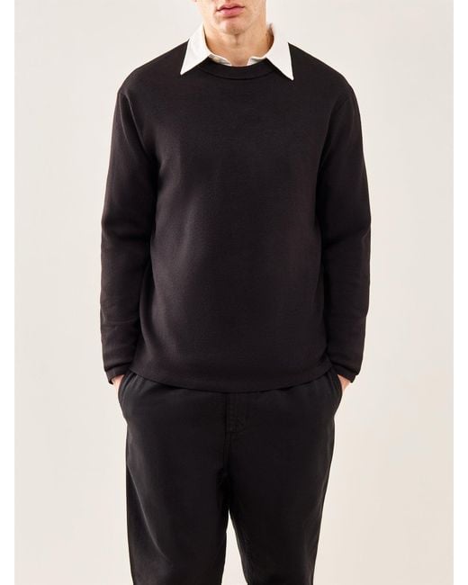 SELECTED Green Teller Relaxed Crew Neck Sweatshirt for men