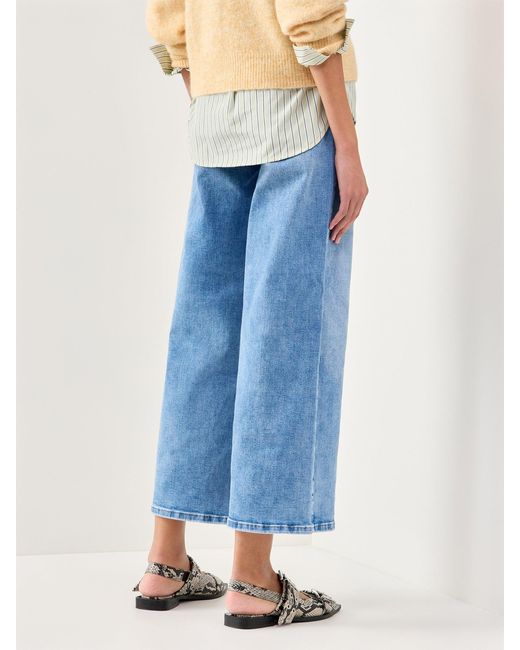 ONLY Blue Madison High Waist Wide Leg Jeans