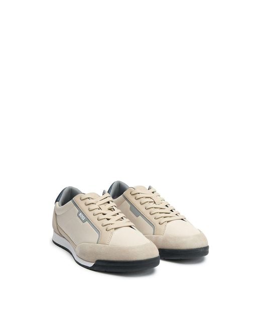Boss White Nitan Trainers Neutral for men