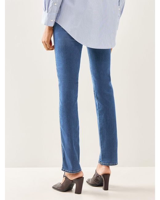 7 For All Mankind Blue Women's Kimmie Straight