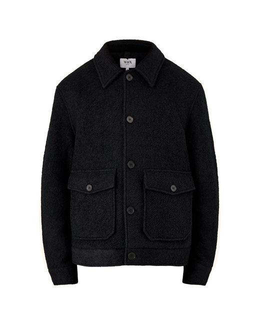 Wax London Black Newgate Jacket for men