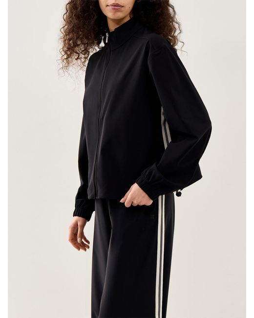 Sweaty Betty Blue Explorer Side Tape Zip Through Midlayer