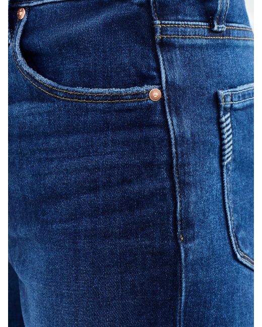 PAIGE Blue Marlow Skimmer Flare Jeans