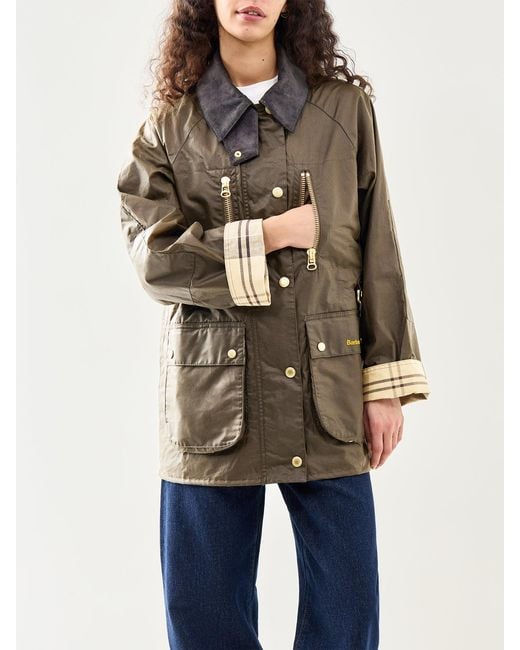 Barbour Brown Argill Wax Jacket