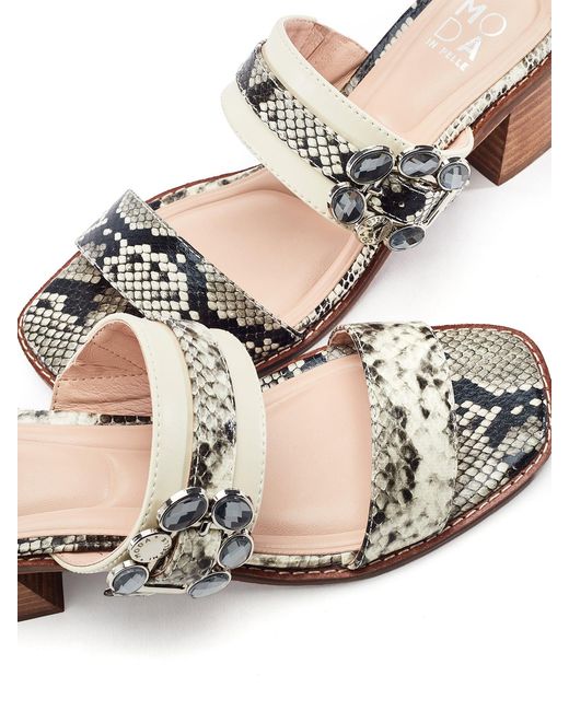 Moda In Pelle White Moda