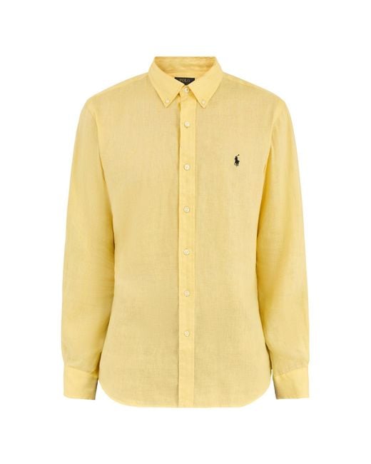 Polo Ralph Lauren Yellow Shirt for men