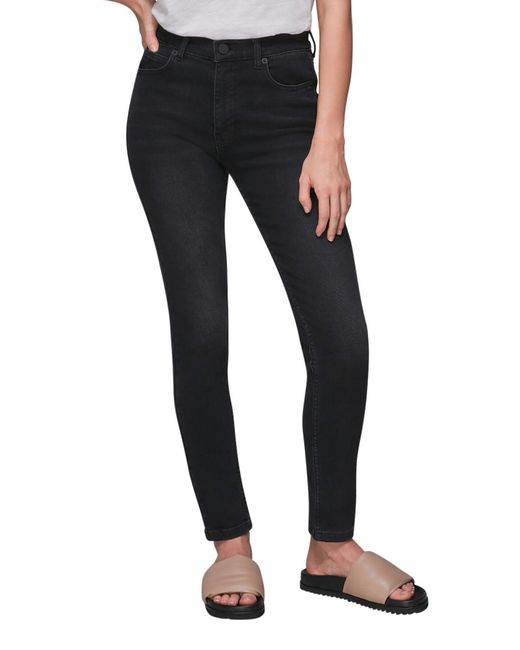 Whistles Blue Sculpted Skinny Jean