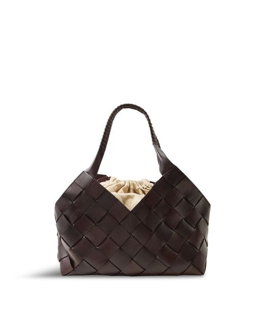Dragon Diffusion Black Castello Shoulder Tote Bag