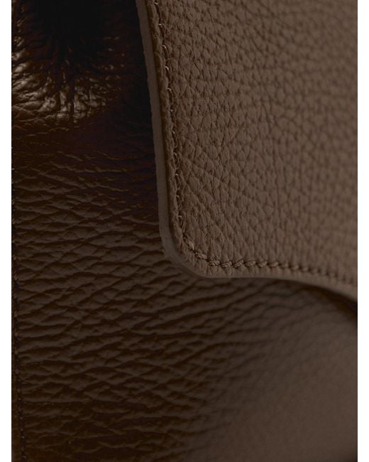 Apatchy London Brown The Maddie Midi Chocolate Bag