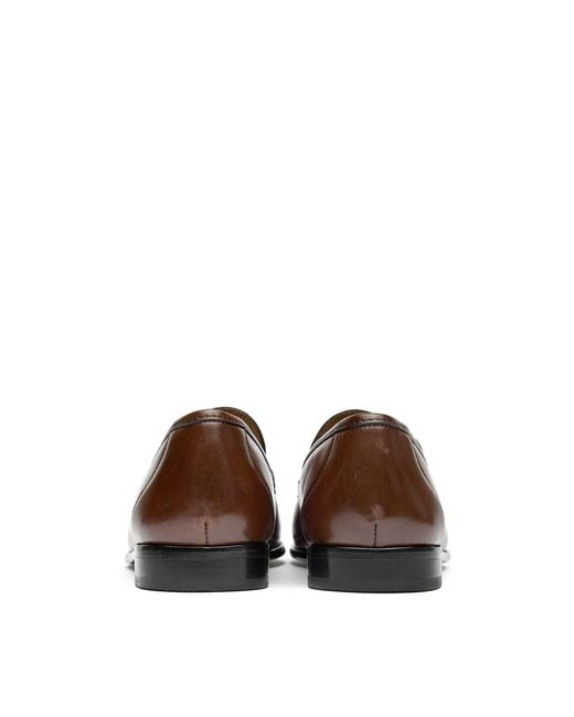 Sole White Twin Tassel Loafers for men