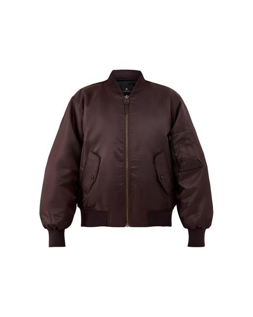 Anine Bing Red Leon Bomber Deep
