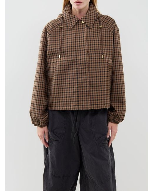 Barbour Brown Audrey Showerproof Jacket