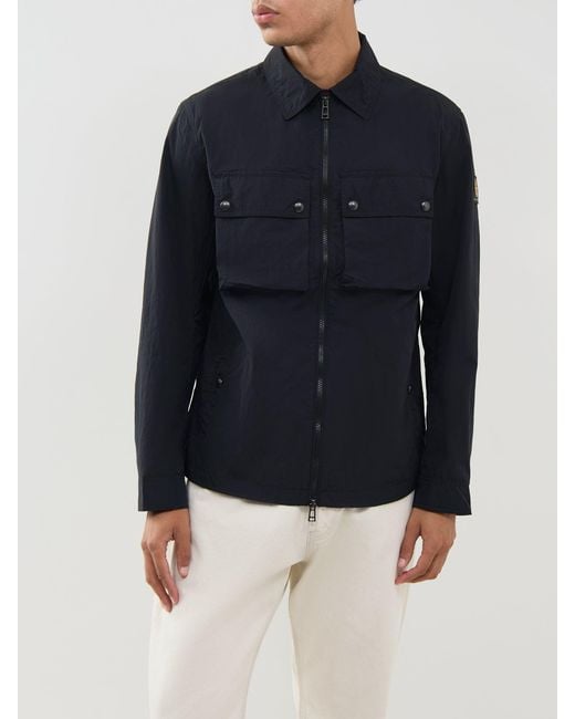 Belstaff Blue Tourer Overshirt for men