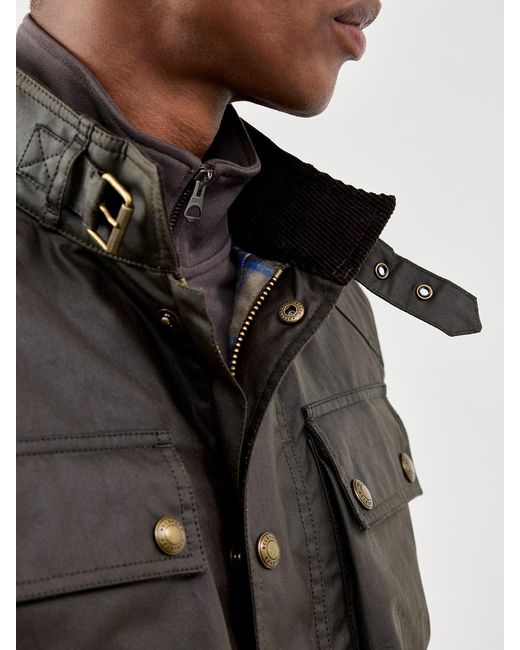 Belstaff Black Racemaster Jacket for men