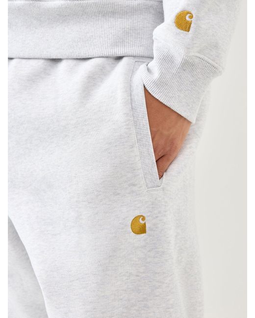 Carhartt White Chase Sweat Pant for men