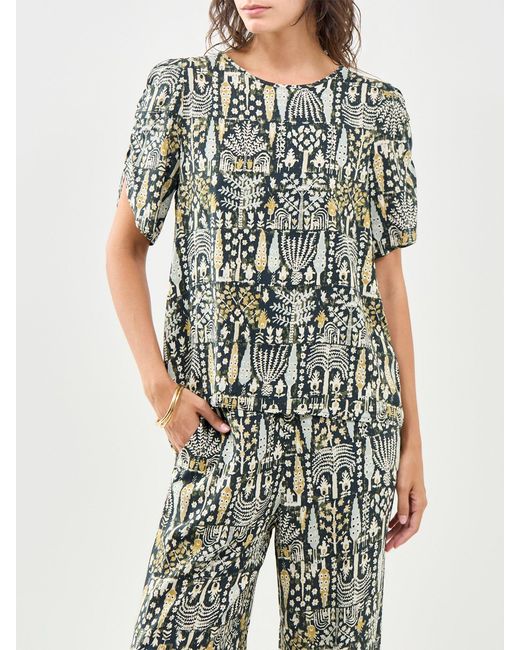 Soya Concept Multicolor Golfi 1 Printed Top, Viscose