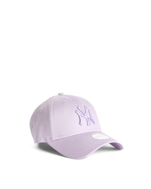 KTZ Purple Women's New York Yankees Essential Womens Cap
