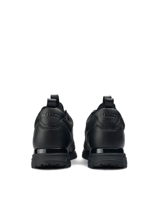 Mallet Black Diver Lite Trainers for men