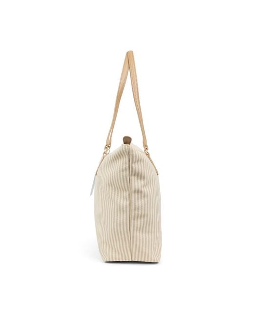Tommy Hilfiger Natural Poppy Summer Tote Bag