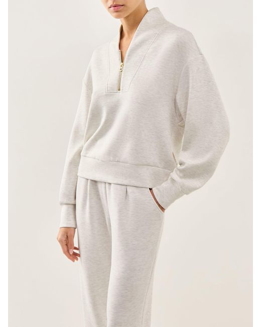 Varley White Davidson Sweat