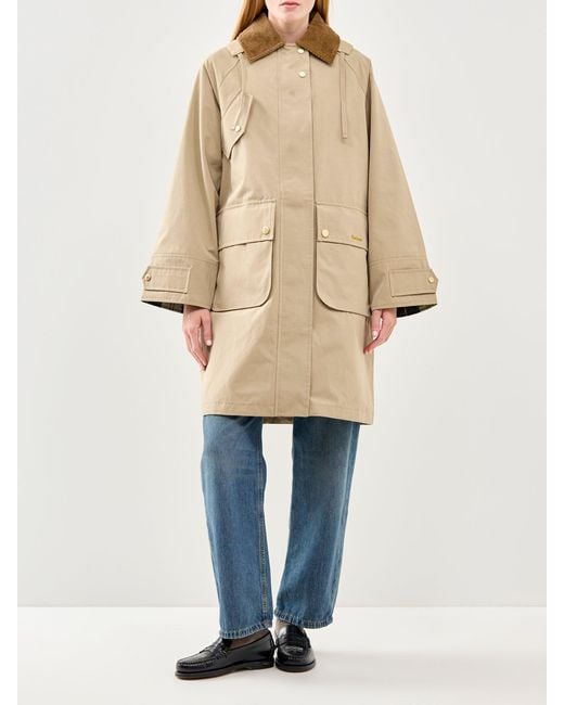 Barbour Natural Ingrim Showerproof Jacket Cream