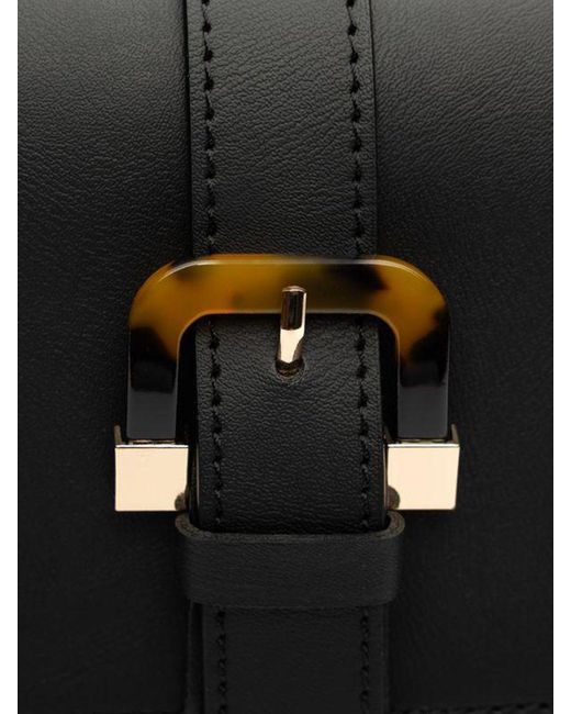 V.Gan Black Vegan Coco Tortoiseshell Bags And Wallets