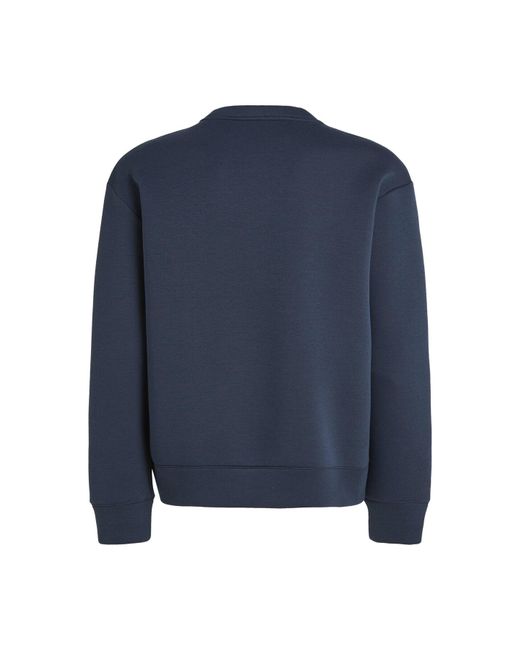 Calvin Klein Blue Spacer Logo Sweatshirt for men