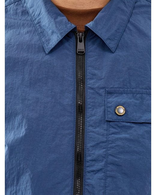 Barbour Blue Inline Overshirt for men