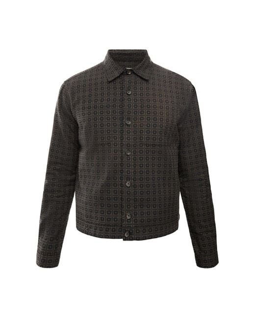 Oliver Spencer Black Cassidy Milford Jacket for men