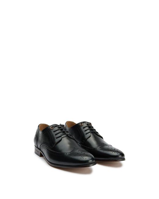 Simon Carter White Arne Brogue Shoes for men