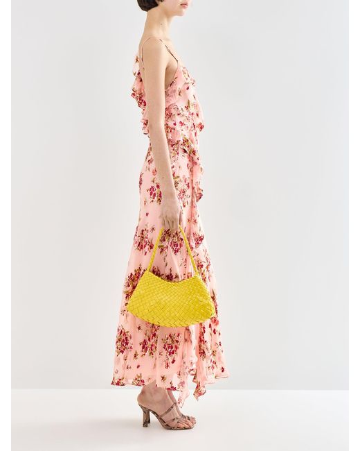 Rixo Pink Ester Dress