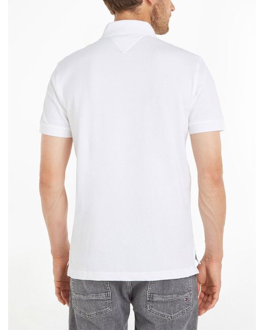 Tommy Hilfiger White 1985 Regular Polo Top for men