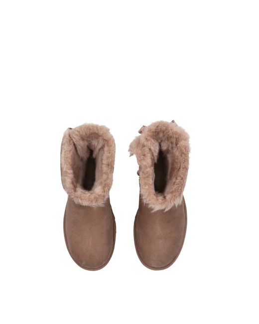 Ugg Brown Mini Bailey Bow Ii Boots