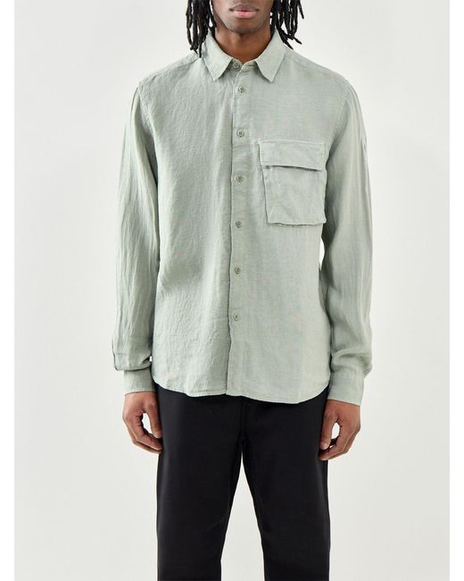 Belstaff Green Scale Shirt for men