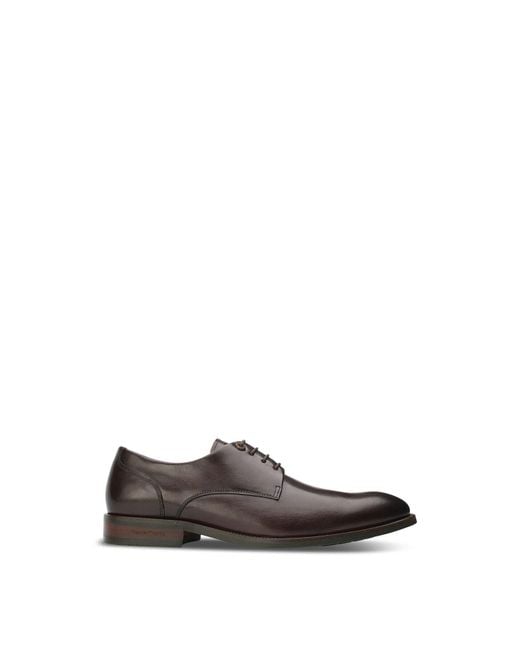 Simon Carter White Stegosaurus Derby Shoes for men