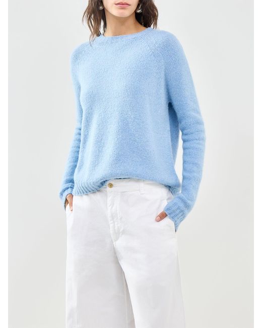 Weekend by Maxmara Blue Ghiacci Crew Neck Jumper