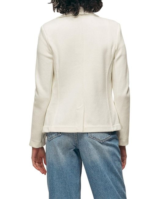 Whistles White Women's Slim Jersey Jacket