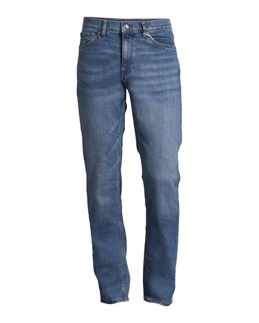 Gant Blue Men's Regular Fit Jeans for men