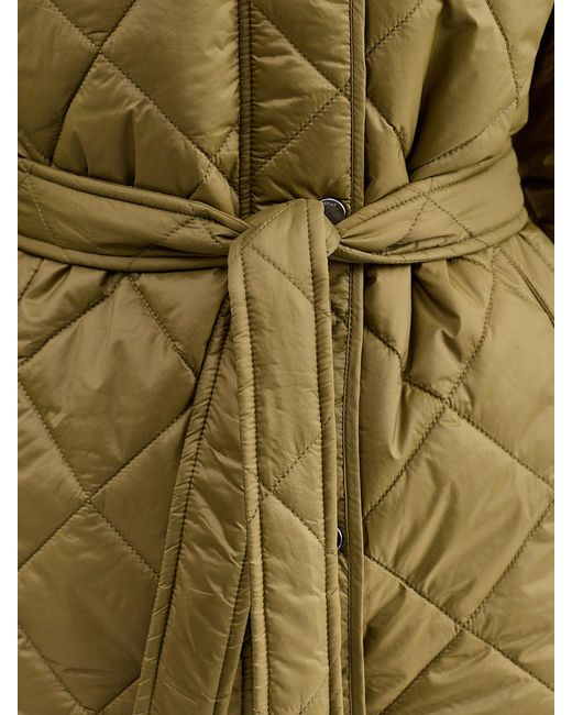 ONLY Green Tahia Cord Mix Quilted Jacket
