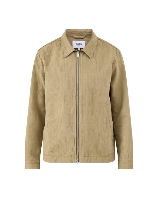 Wax London Natural Eldon Chore Jacket for men