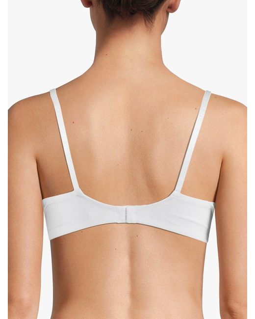Skarlett Blue White Entice Balconnette Bra