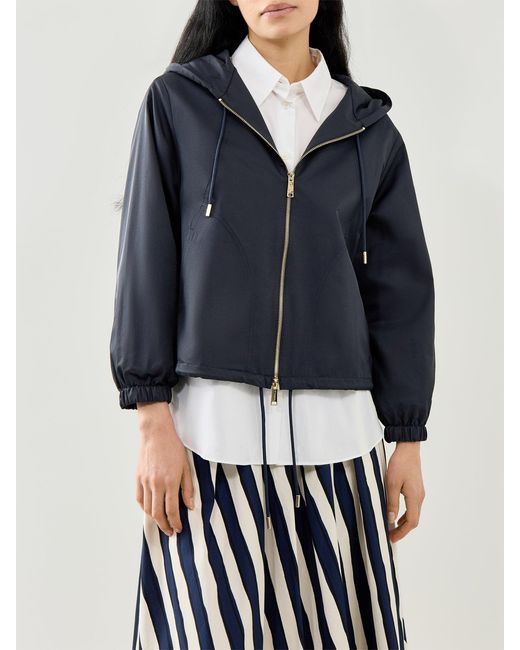 Marella Blue Zucca Raincoat