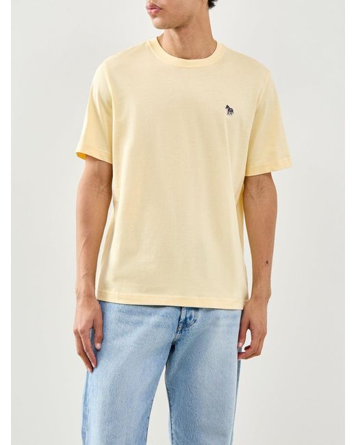Paul Smith Natural Zebra T-Shirt for men