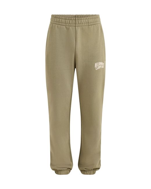 BBCICECREAM Green Small Arch Logo Sweatpants for men
