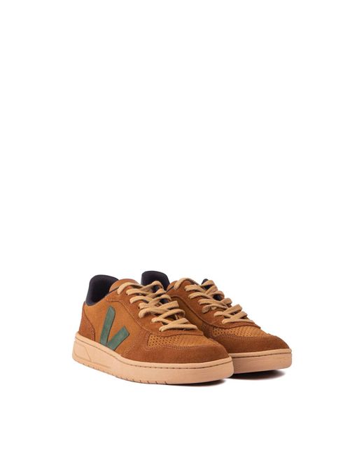 Veja Brown Men's V-10 Trainers for men