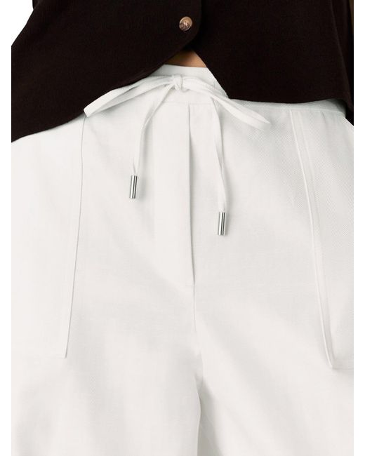 Whistles White Leona Blend Trouser