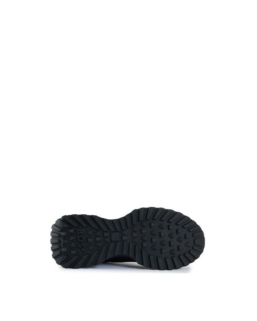 Boss Blue Jonah Runn Meth Trainers for men